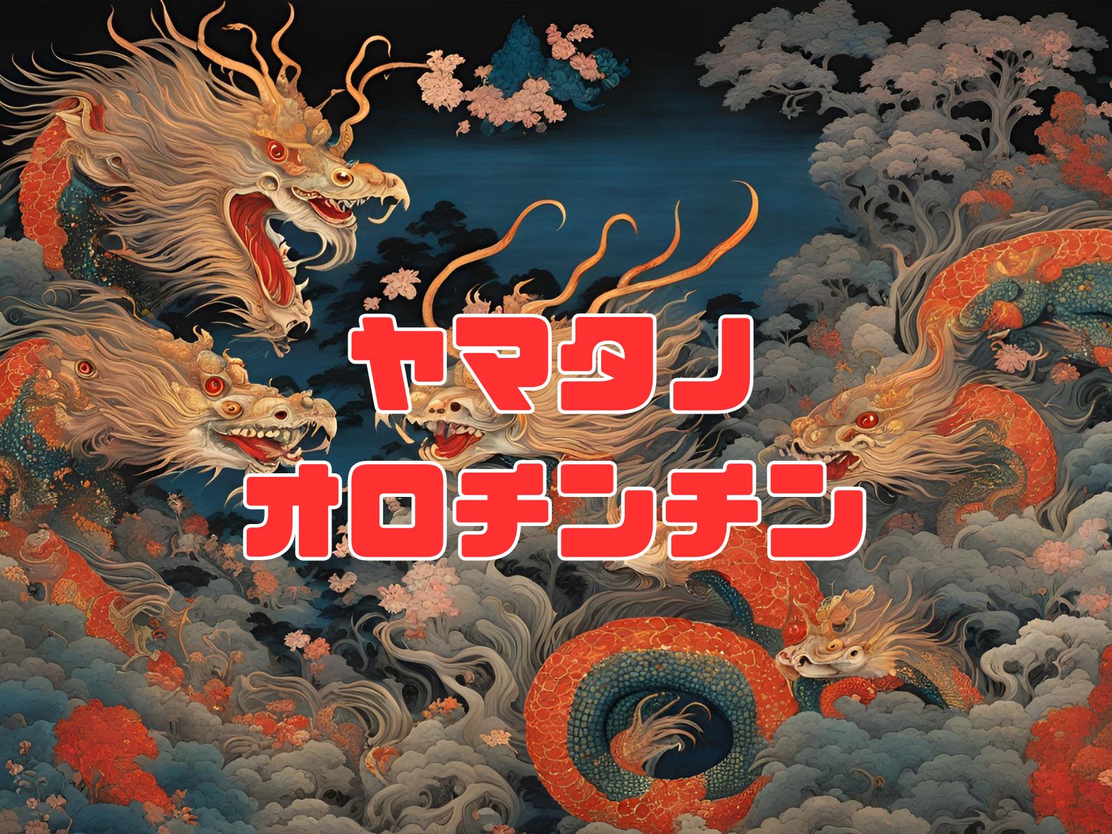 Yamata no Orochinchin (ヤマタノオロチンチン - Yamata no Orochinchin: Japanese internet slang, mythological etymology of Yamata no Orochi, and Edo-period Shunga traditions)